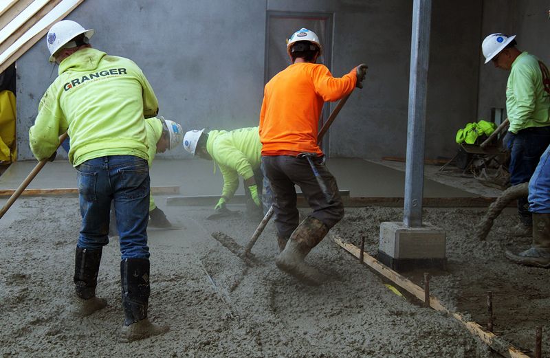Soğuk havada beton dökümü
