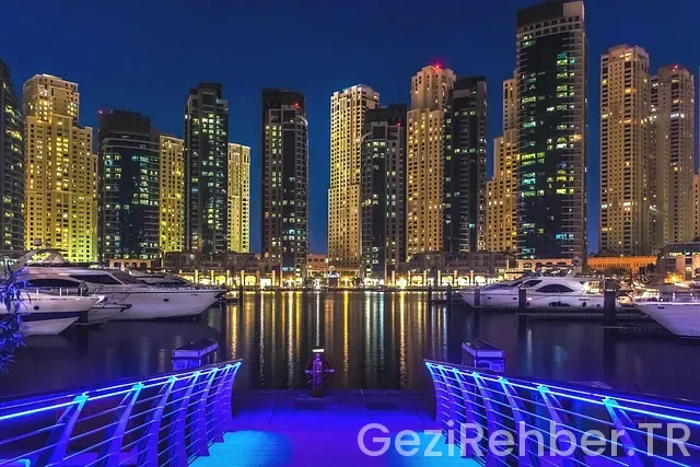 Dubai gezi haritası