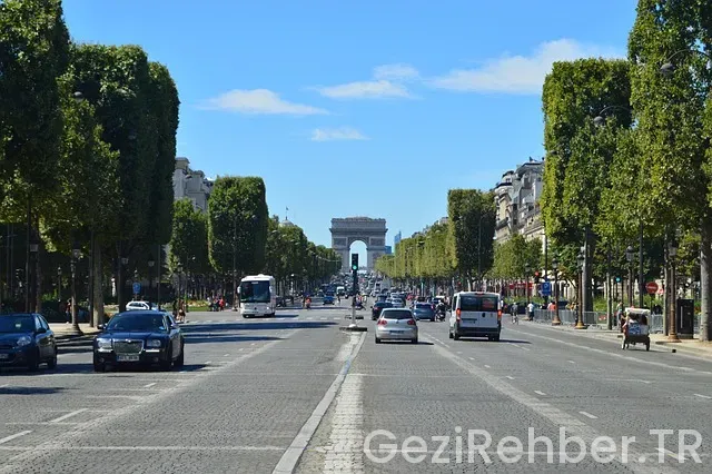 Paris Gezi Rotası