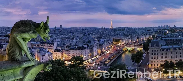 Paris gezi rotası