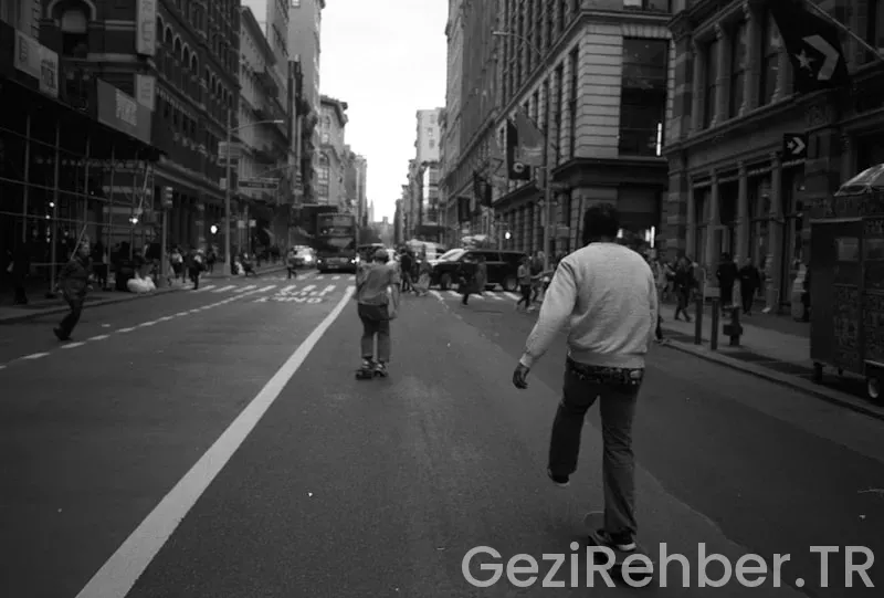 Amerika sokakları gezisi