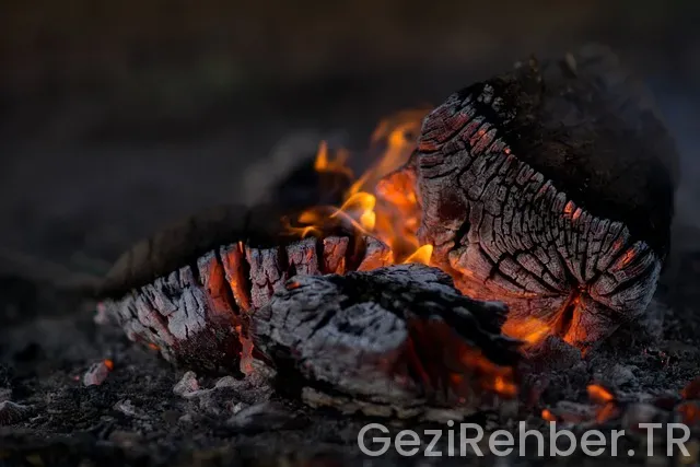 Kamp yerleri gösteren uygulama
