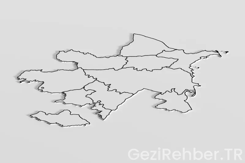 Karadeniz gezi haritası