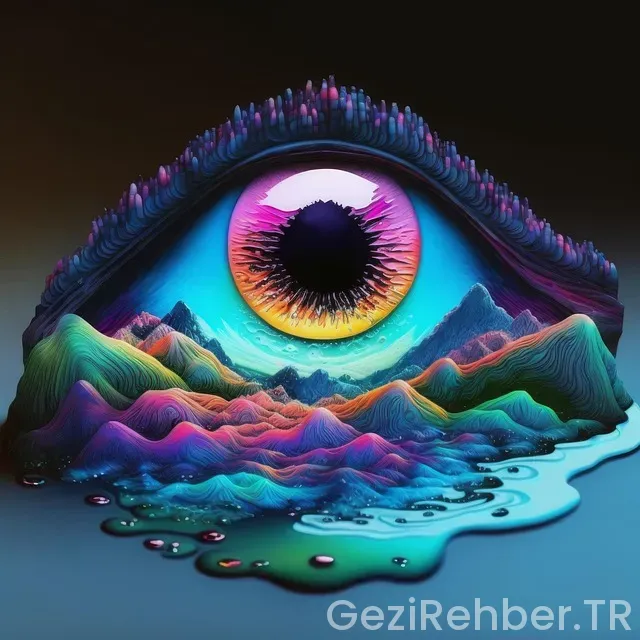 Okyanus ve kıtaları gösteren harita